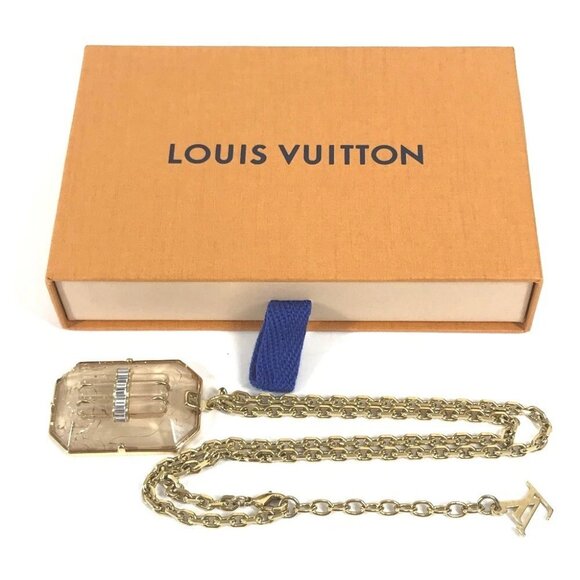 LOUIS VUITTON M66448 Accessories Pandanthif Rock My World Chain Necklace - Picture 13 of 13